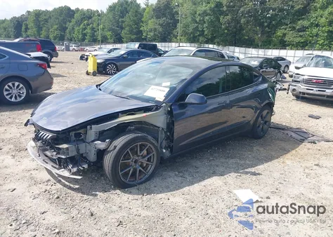 2023 Tesla Model 3 Rear-Wheel Drive из США, поврежденный, VIN 5YJ3E1EA4PF424573